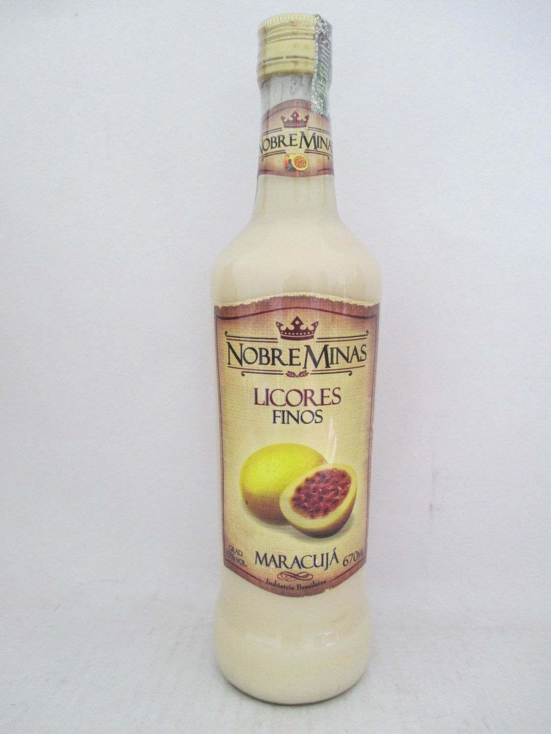 Cachaca Nobre Minas 670ml Maracuja Gv