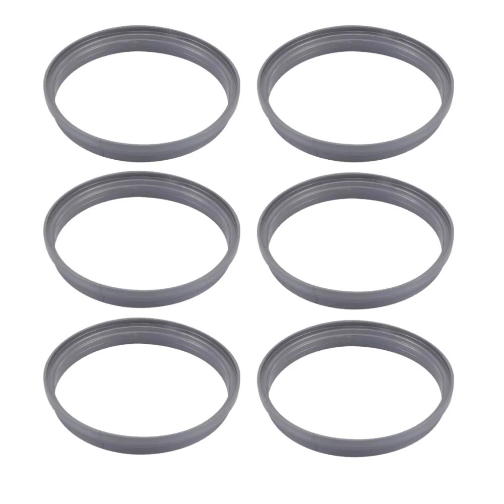 Kit 6 Porta Grelha Para Ralo Redondo Caxilho Cinza 150mm Tigre