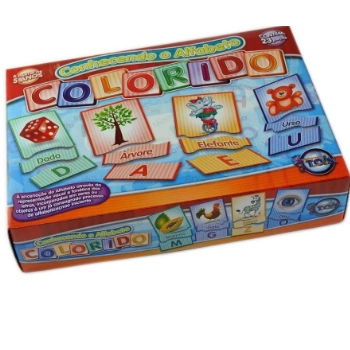 Conhecendo O Alfabeto Colorido 12018 Brinquedos Toia