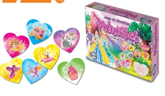Memoria Das Princesas 12136 Brinquedos Toya
