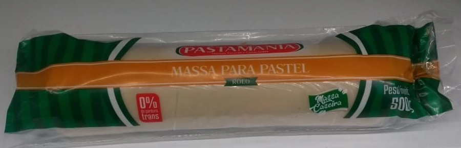 Massa Pastel Pastamania Rolo 400gr