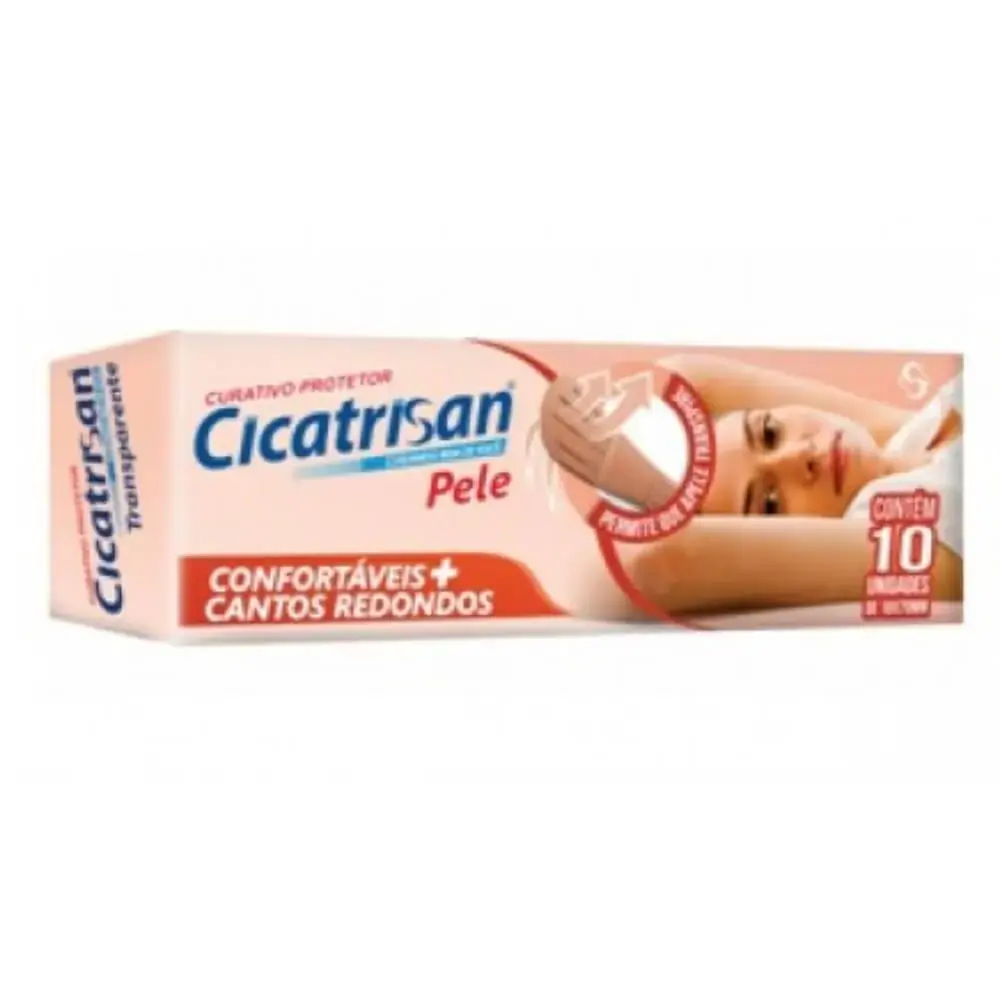 Curativo Antiseptico Cor Da Pele Cicat C/10 214
