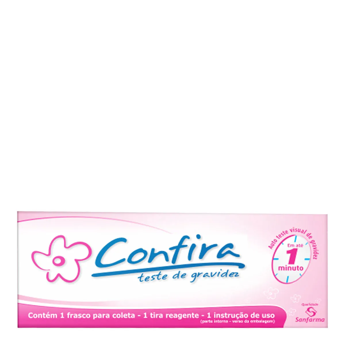 Teste De Gravidez Confira Tira Coletor Sanfarma