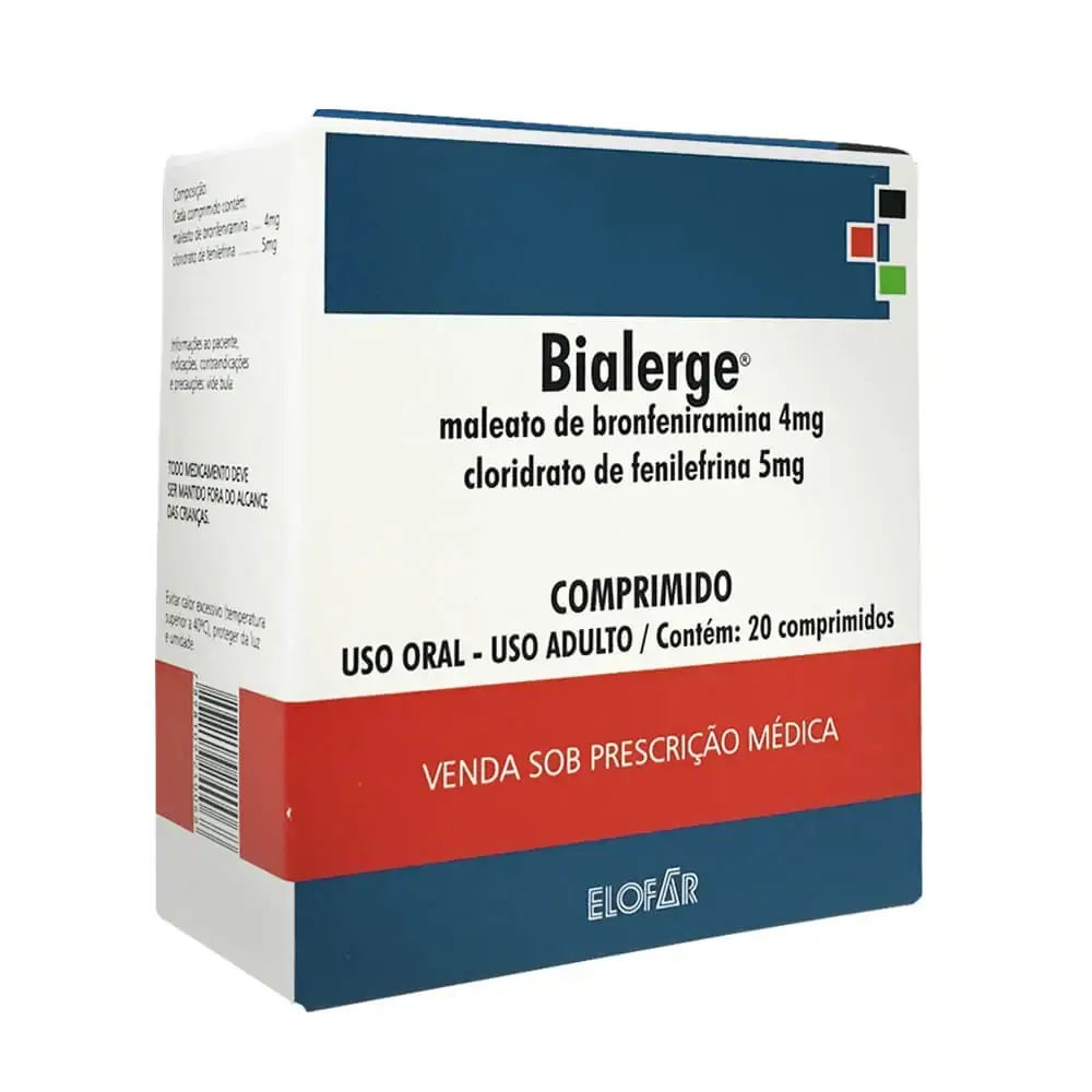 Bialerge Caixa 20 Comp
