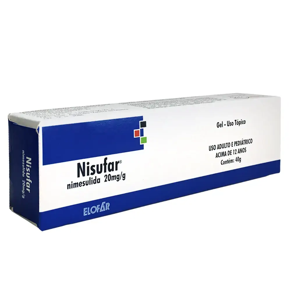 Nisufar 20 Mg/g Gel Laboratório Farmacêutico Elofar Similar