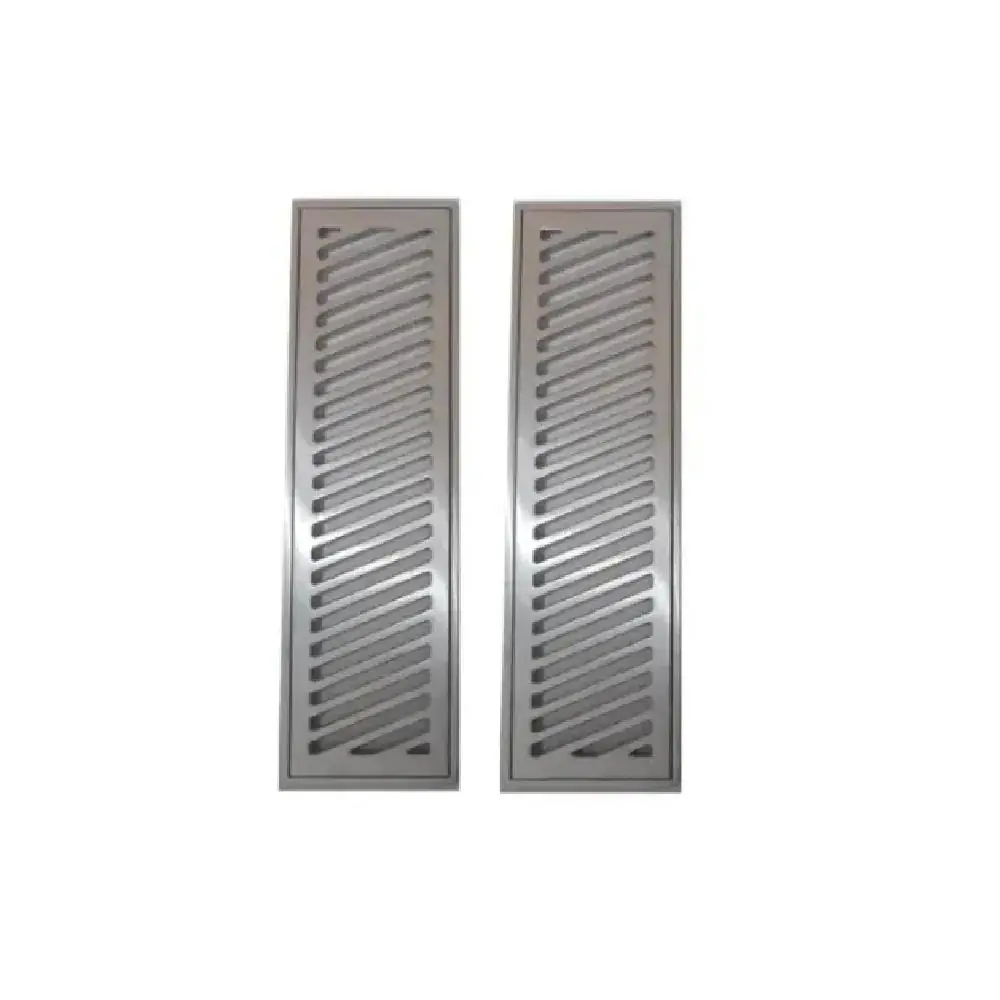 Ralo De Garagem 20x100cm Aço Galvanizado - Ronconi