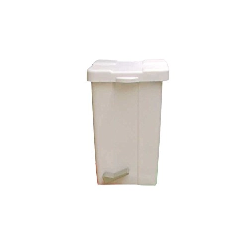 Cesto 25l Quadr C/pedal P25a Branco