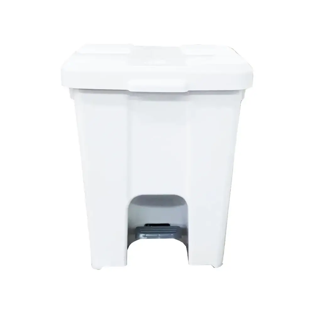 Cesto 15l Quadr C/pedal P15 Branco