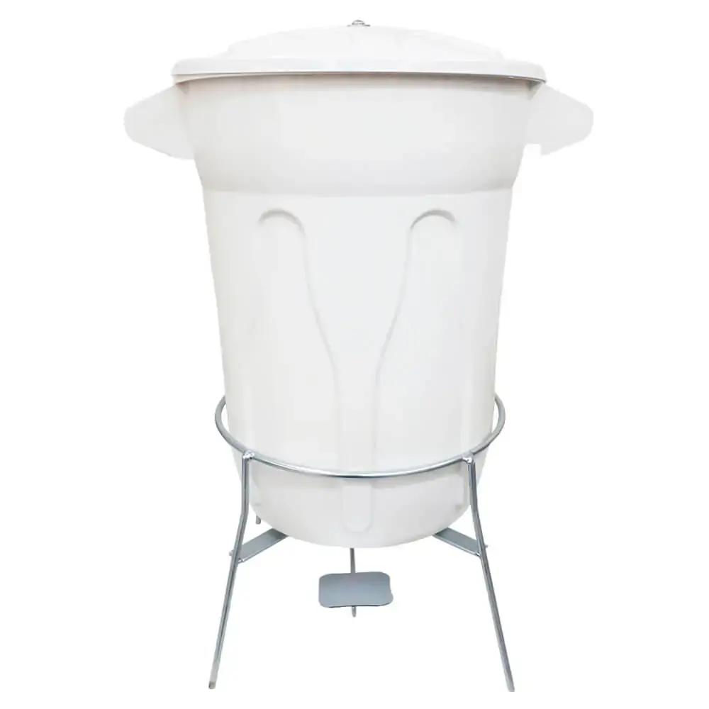 Lixeira Jsn 20lts C/pedal E Suporte Br