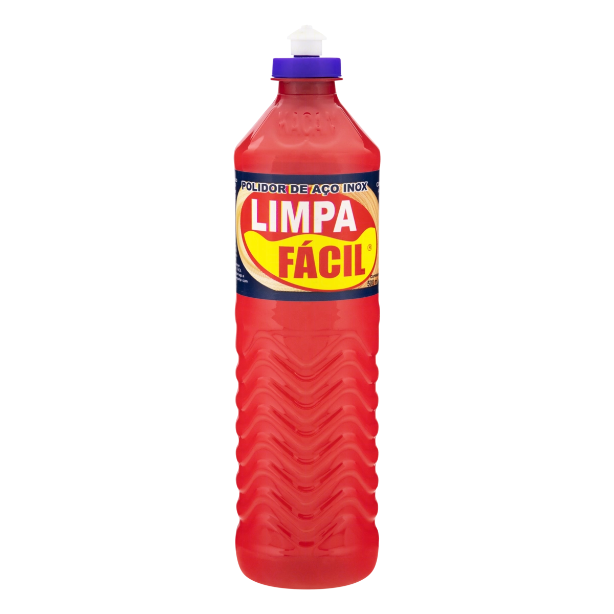 Polidor De Aço Inox Cremoso Limpa Fácil Squeeze 500ml