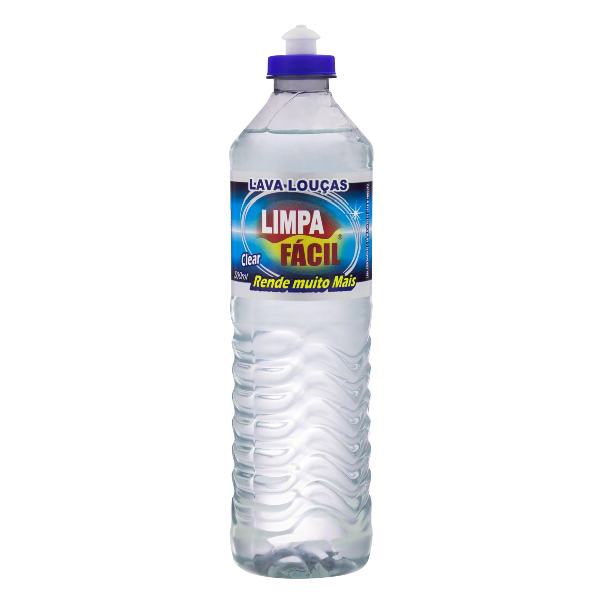 Lava Louças Líquido Concentrado Clear Limpa Fácil Squeeze 500ml