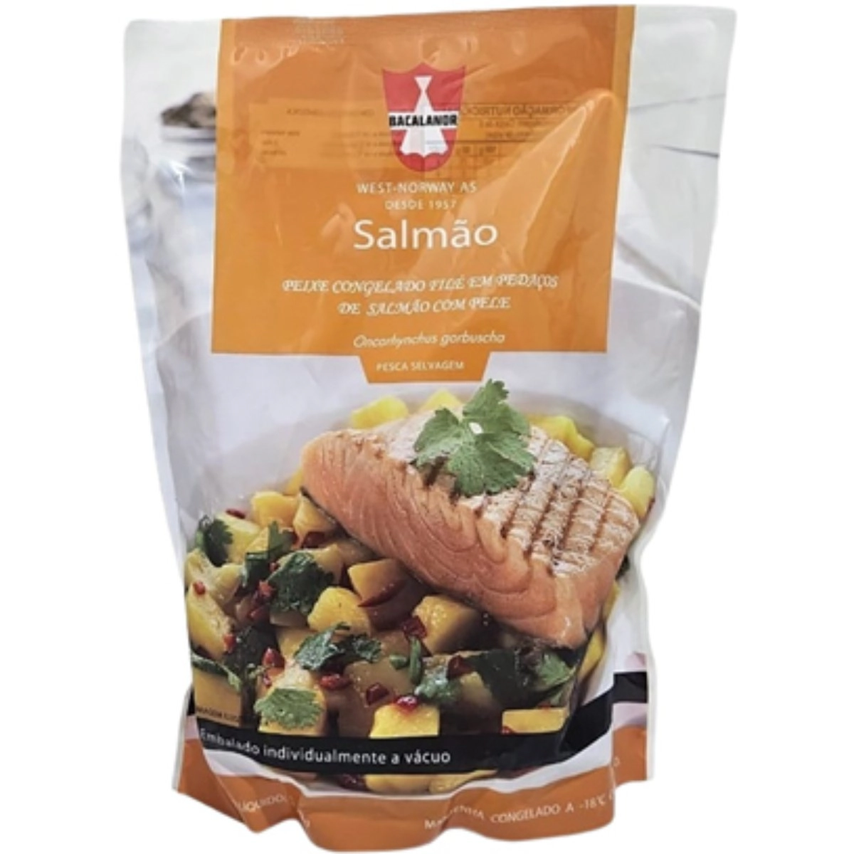 Salmão File Pedaço Bacalanor 500g
