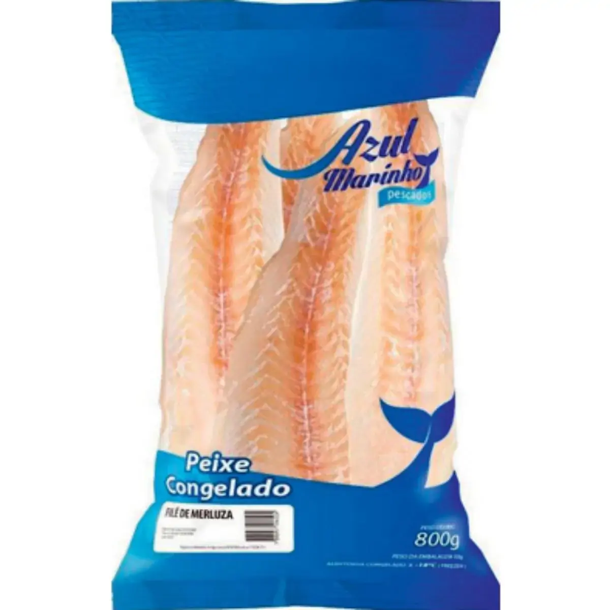 Filé De Merluza AZUL MARINHO Congelado Pacote 800g