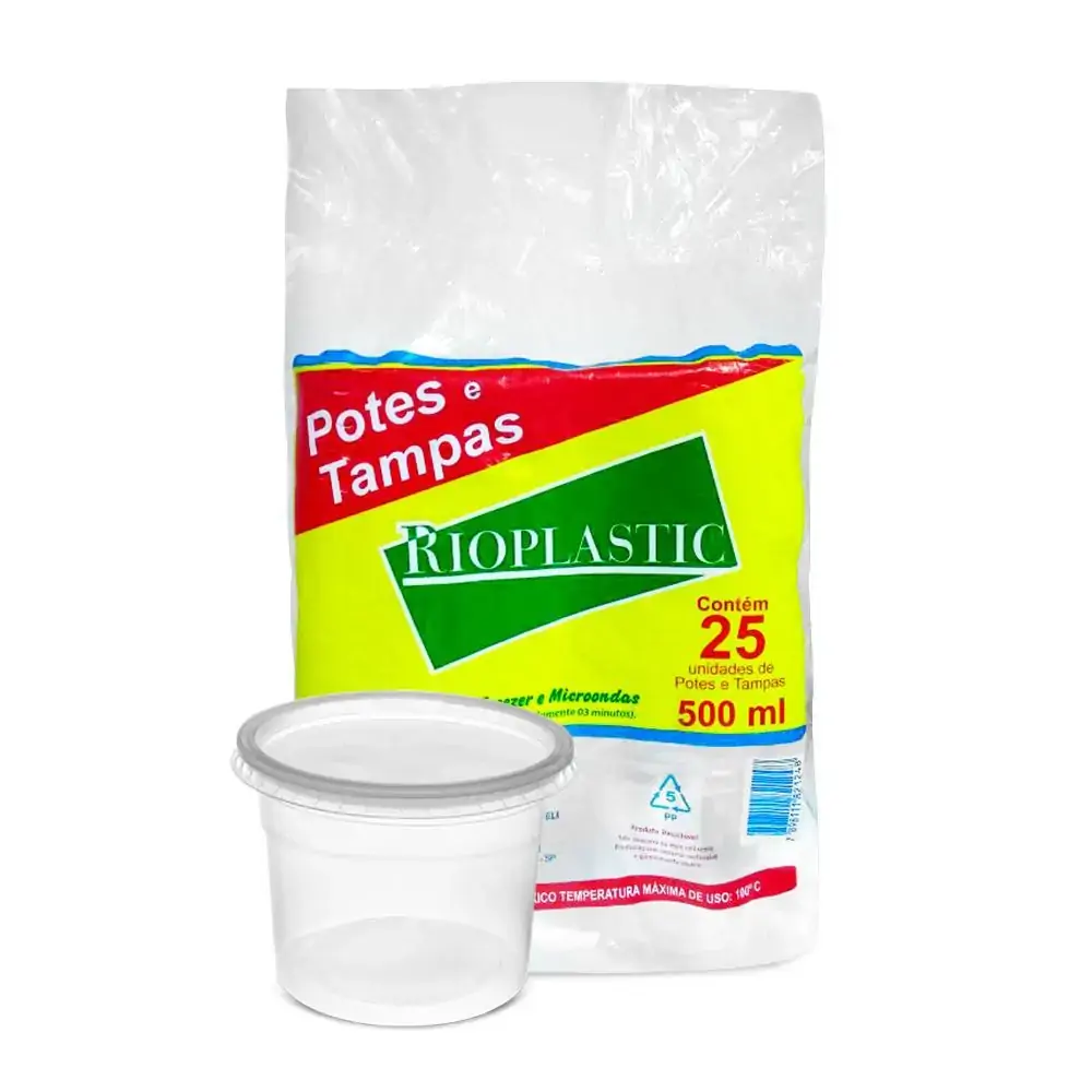 Pote Rioplastic C/25 Redondo