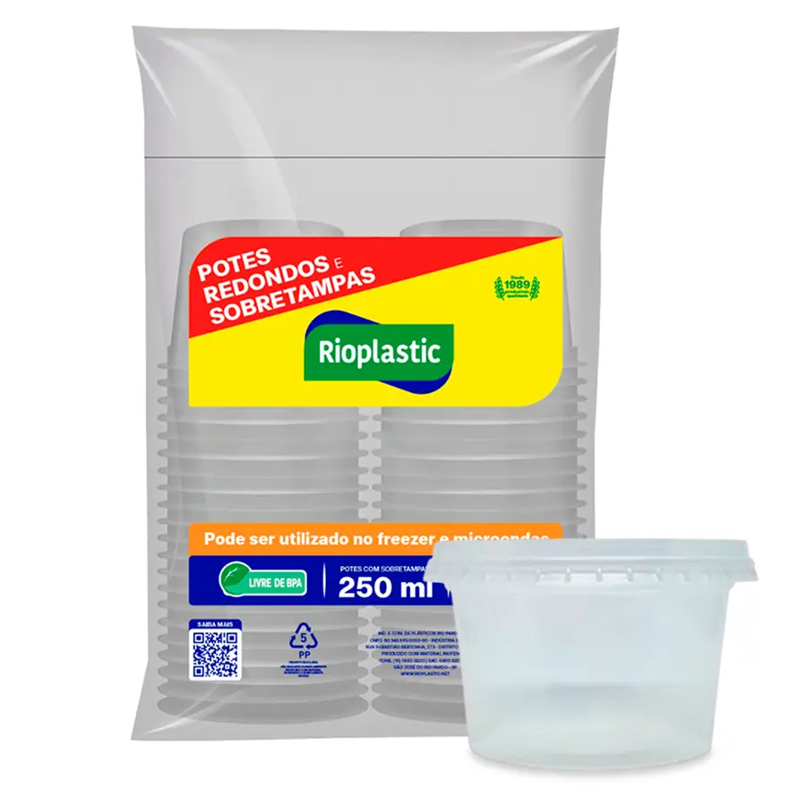 Rioplastic Kit Red 250ml C Sobre Tampa C