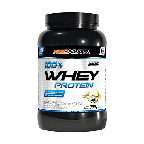 Whey Protein Baunilha 900g 100 Neo Nutri