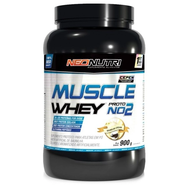 Esportivo Neonutri Muscle Whey Proto No2 Pote Pó 900 Gramas