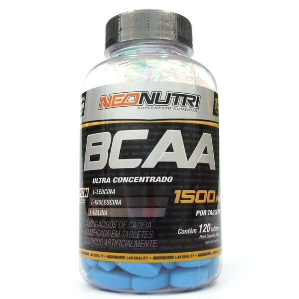Esportivo Neonutri Bcaa 1500 Pote 120 Tabletes