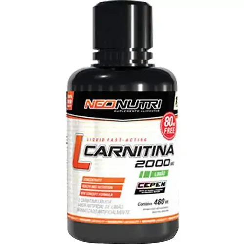 L Carnitina 2000mg 480ml Tang Neo Nutri