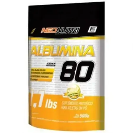 Esportivo Neonutri Albumina 80 Pacote Pó 500 Gramas