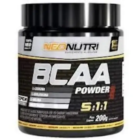 Bcaa Em Pó 200g Tangerina Neo Nutri