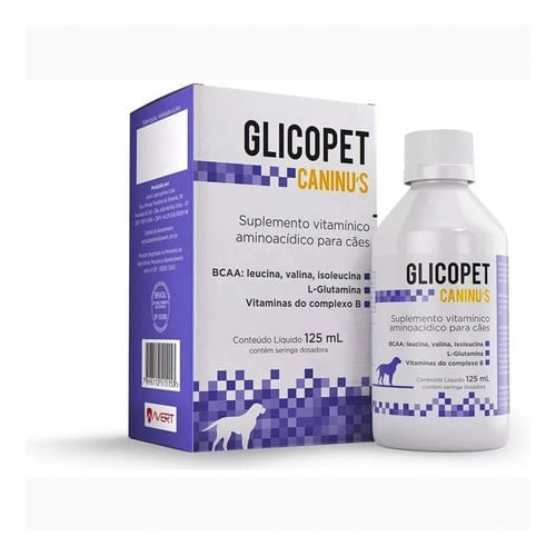 Glicopet Caninus 125ml Inativar