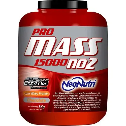 Pro Mass 15000 No2 Baunilha 3kg Neo Nutri