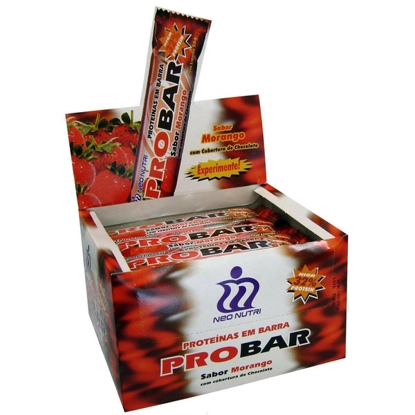 Barra De Proteína Neonutri Probar Morango