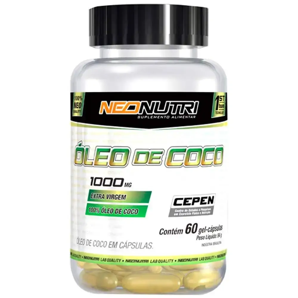 óleo De Coco 1000mg Neonutri