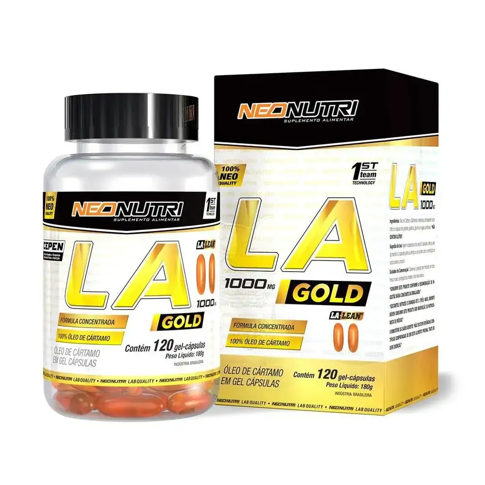 La Gold 1000mg 120 Gel Caps Neonutri