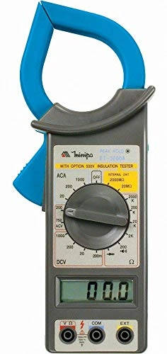 Alicate Amperímetro Digital ET-3200A Azul/Cinza MINIPA