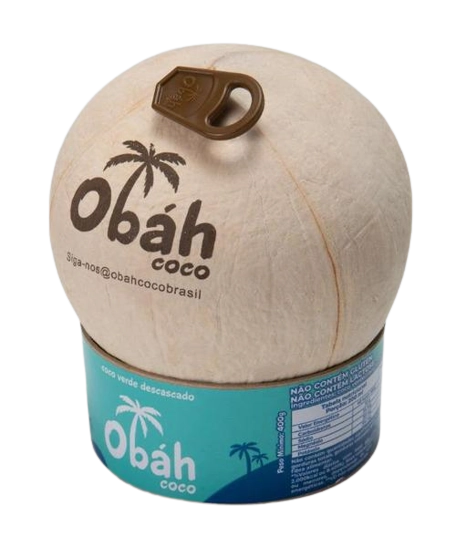 Coco Verde Descascado Obah Coco 400g