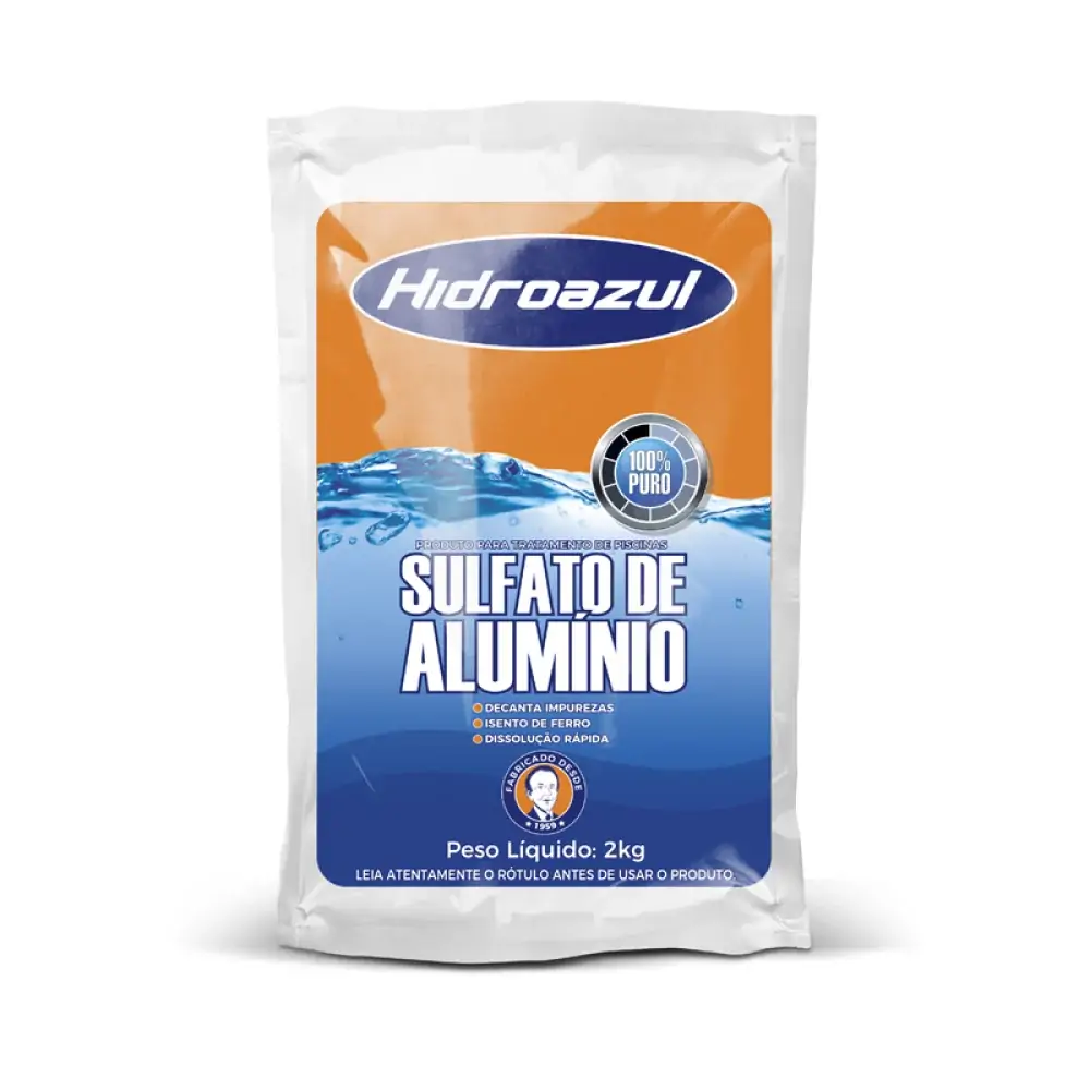 Sulfato de Alumínio Hidroazul 2kg