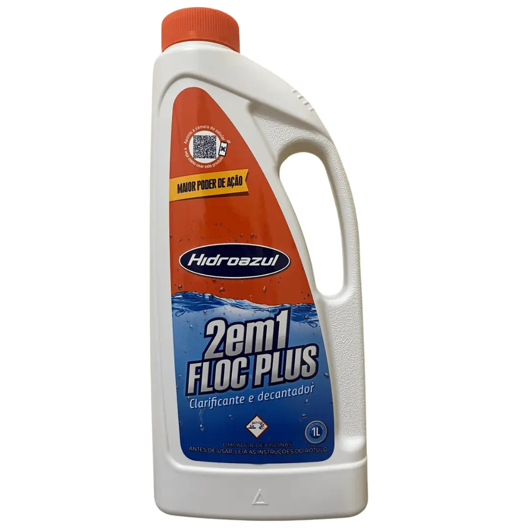 Floc Plus 2 em 1 Hidroazul 1 Litro