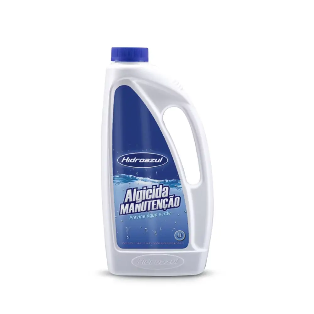 Algicida manutenção Hidroazul 1 Litro
