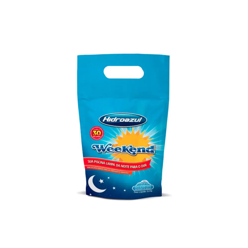 Cloro Weekend 2,4kg 015490004