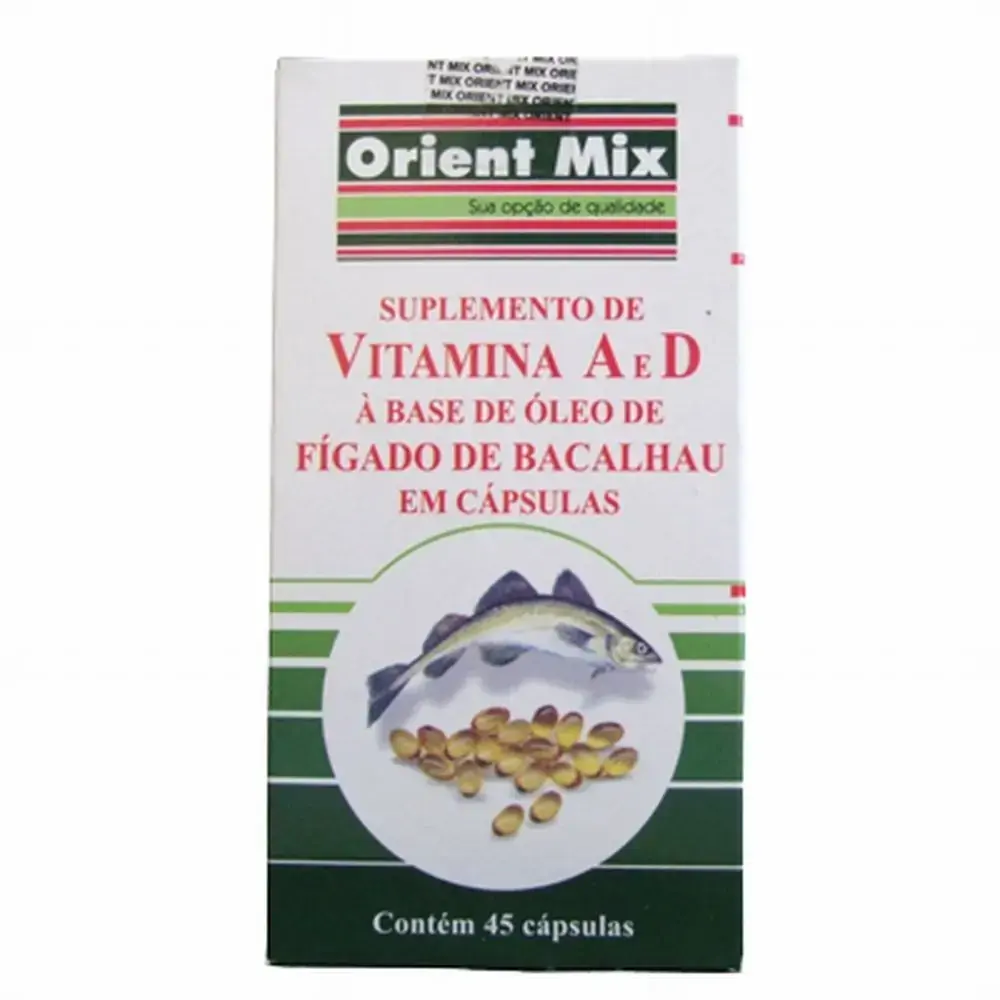 Oleo De Figado De Bacalhau 45 Caps