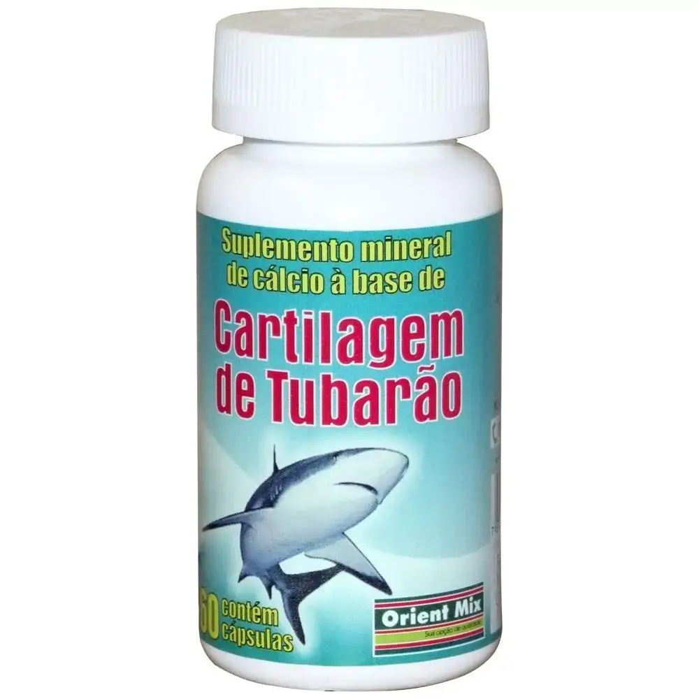 Cartilagem De Tubarão 60 Cápsulas Orient Mix