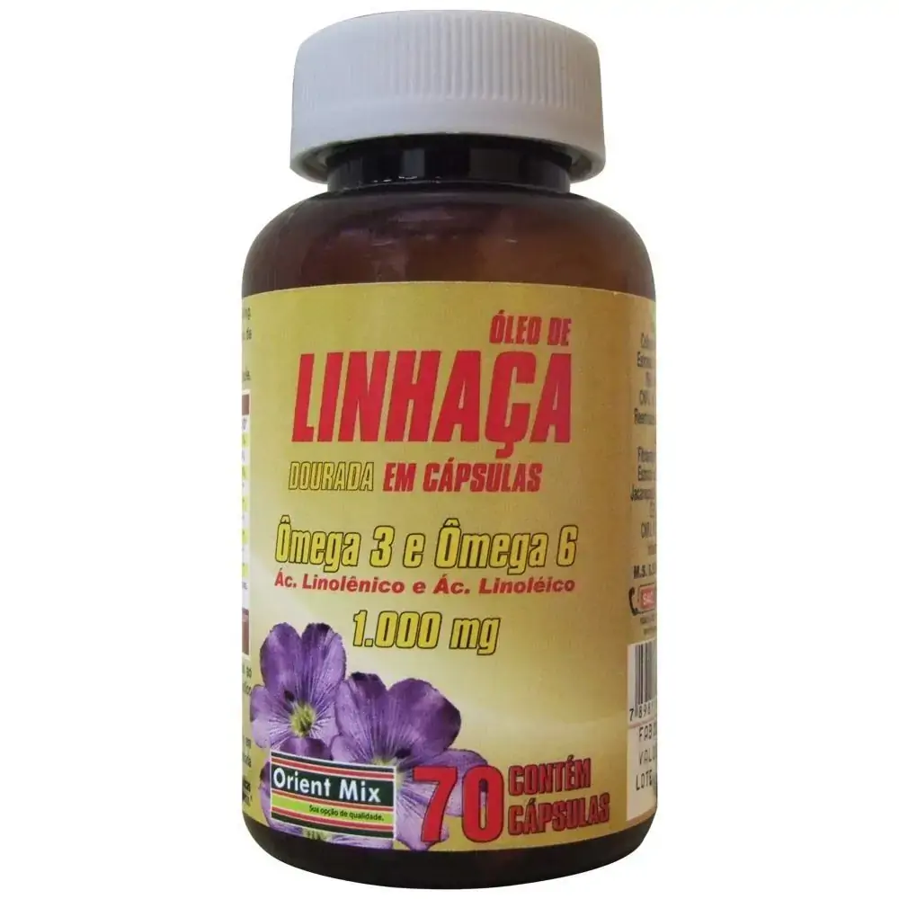 Oleo De Linhaca 1g 40 Caps Orient Mix