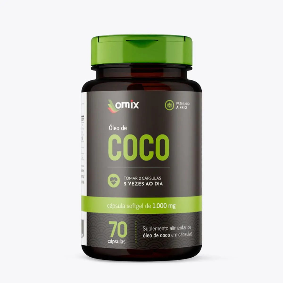 óleo De Coco 60 Caps