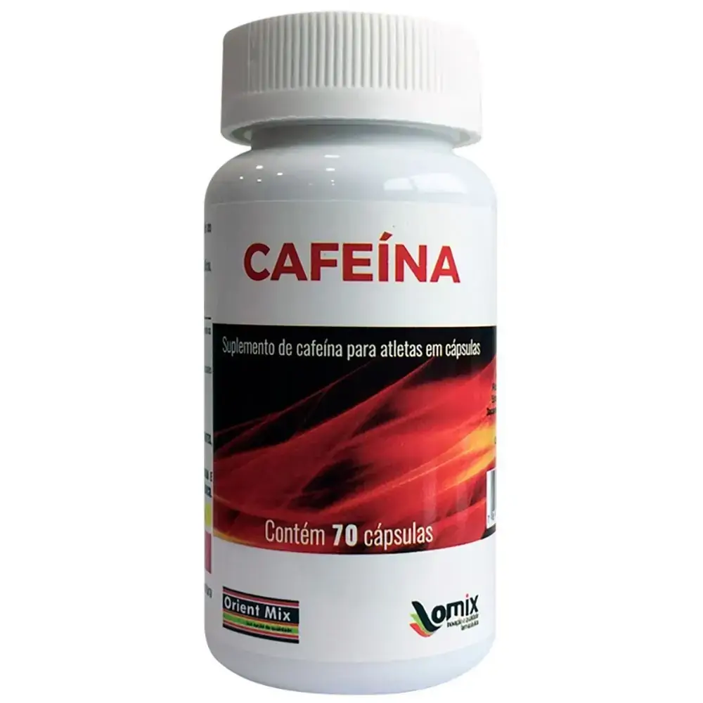 Cafeína 70caps 445mg Orient Mix