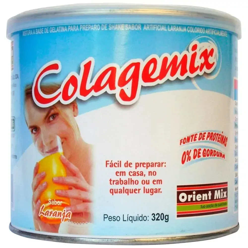 Colagemix Lata 320g Morango