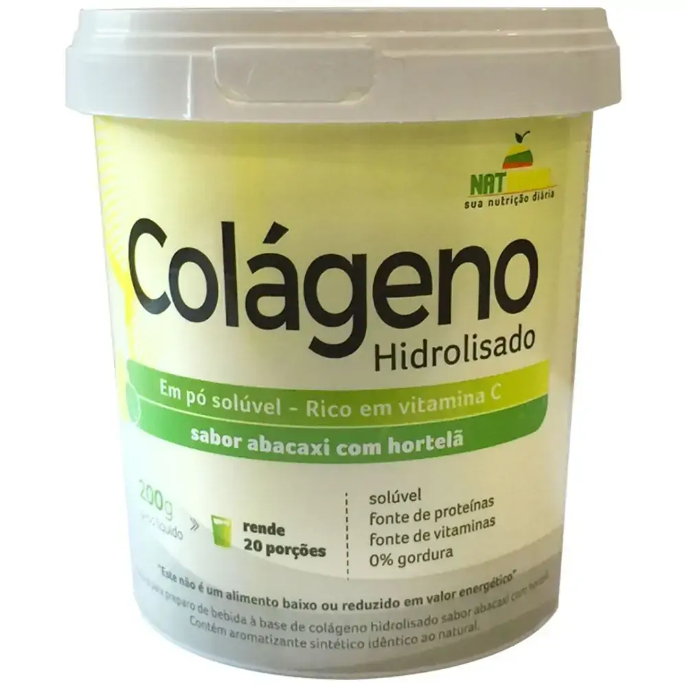 Cologeno Hidrolizado Abacaxi Com Hortela 200g Orient Mix