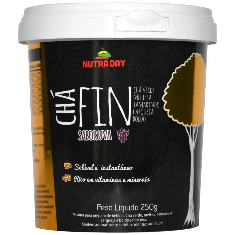 Chá Fin Nutraday Frutas Vermelhas 250 Gr Orient Mix