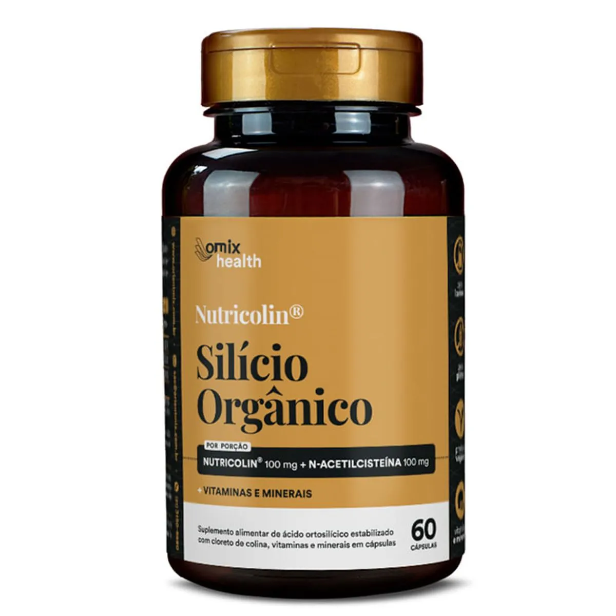 Silício Orgânico Orient Mix 60 cápsulas