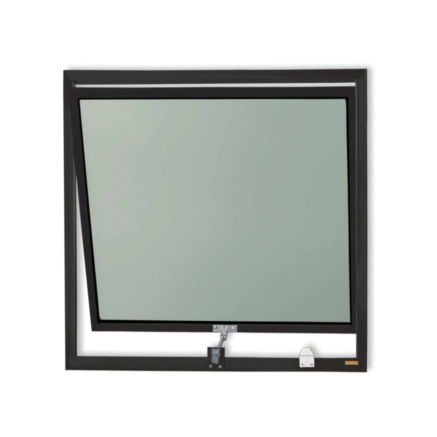 Janela De Alumínio Maxim-ar 60x80cm Vidro Mini Boreal Plus Brimak Preto
