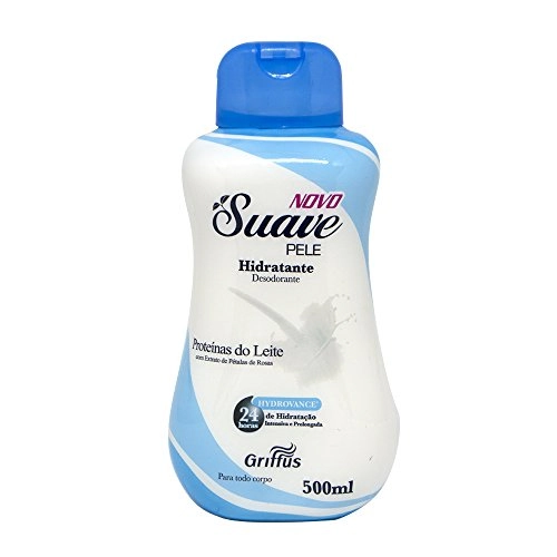 Hidratante Corporal Proteínas do Leite e Extrato de Pétalas de Rosas Suave Pele Griffus 500ml