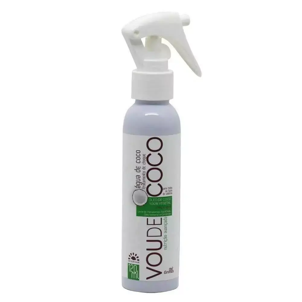 Leave-in Água de Coco Vou de Coco Griffus 120ml