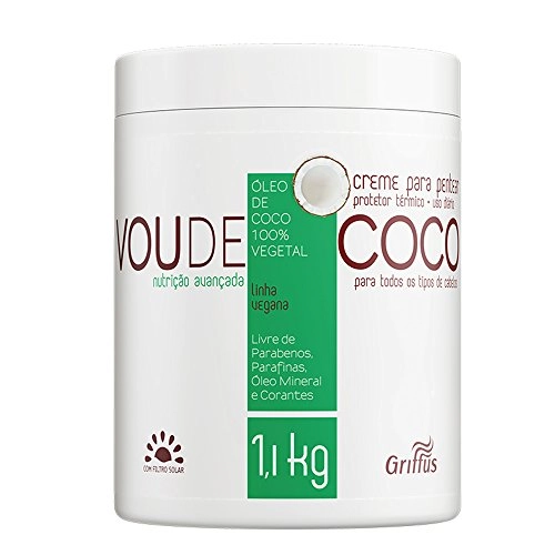 Creme para Pentear Vegano Vou De Coco Griffus 1,1Kg