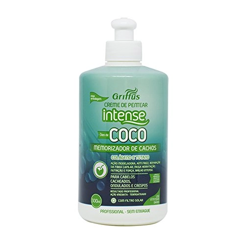 Creme Griffus Para Pentear Intense Oleo De Coco 300g Un